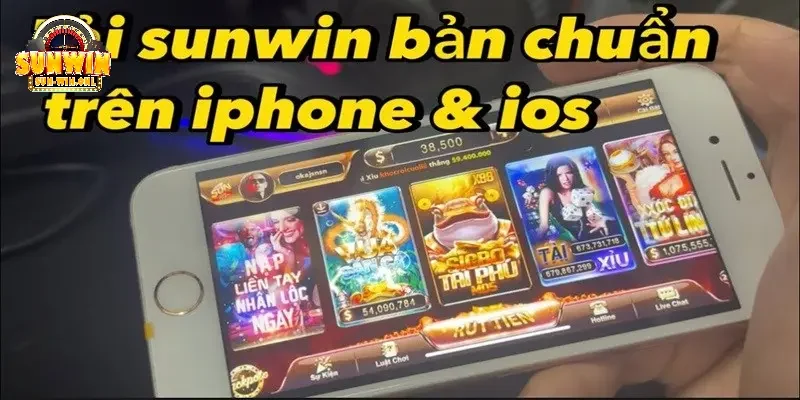 Quy trình tải app SUNWIN trên iOS diễn ra thuận lợi